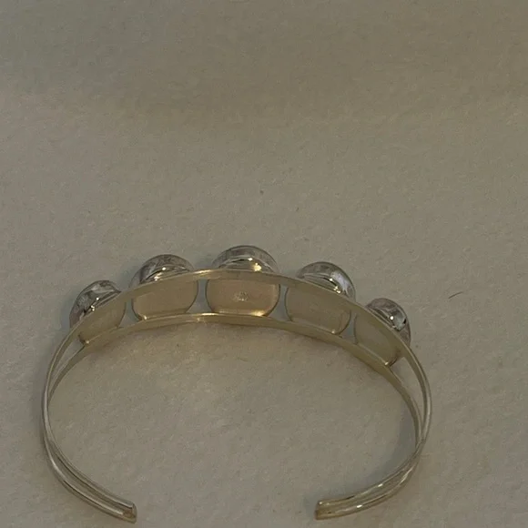 Turquoise and sterling silver bracelet Mine Finds by Jay King Veriscite new Box - Picture 8 of 11